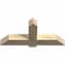 Ekena Millwork Eugene Rough Sawn Timber Gable Bracket, Douglas Fir, 48"W x 22"H x 6"D x 6"F, 11/12 Pitch GBW048X22X0606EUG00RDF - alternate 2